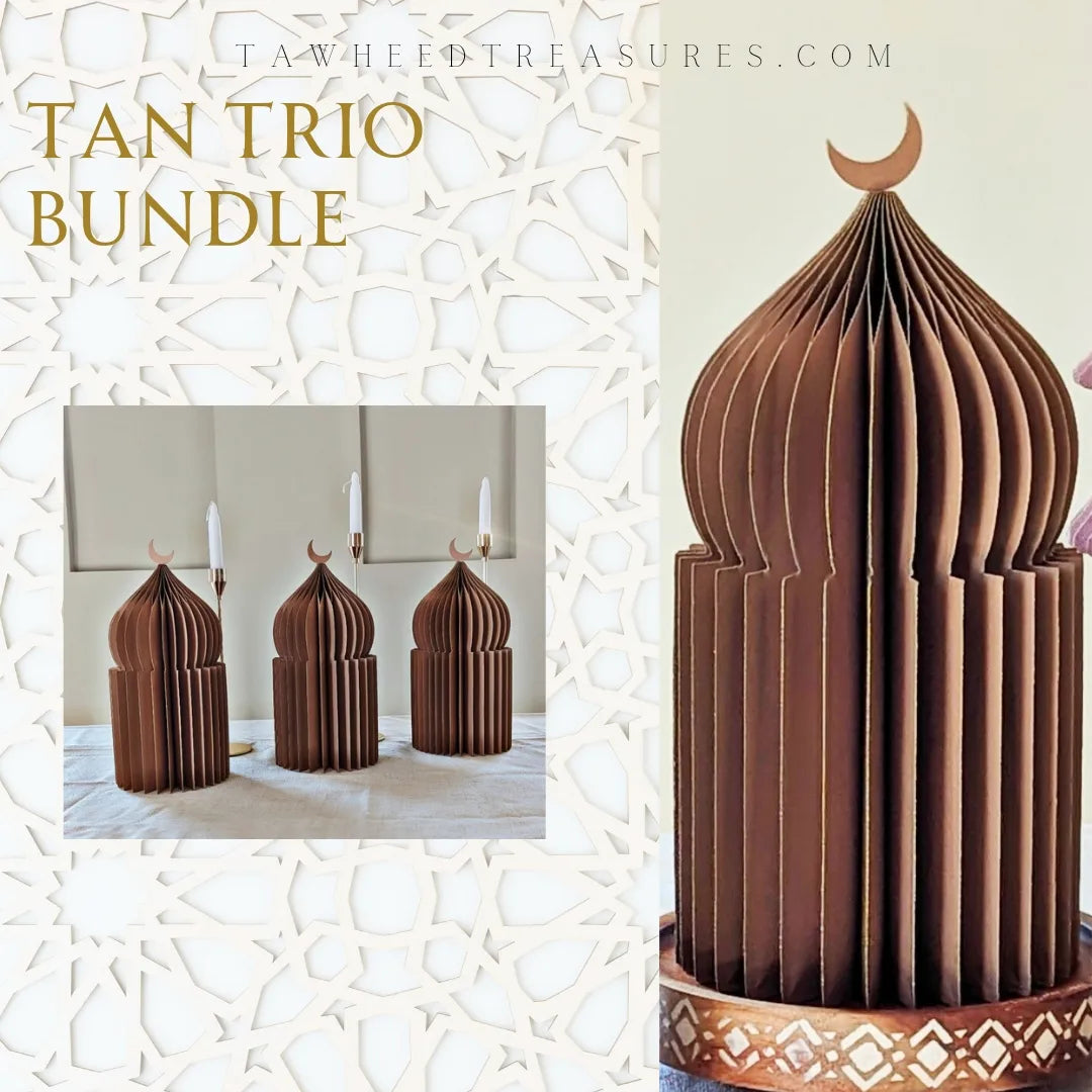 Tan Trio Bundle (set of 3)