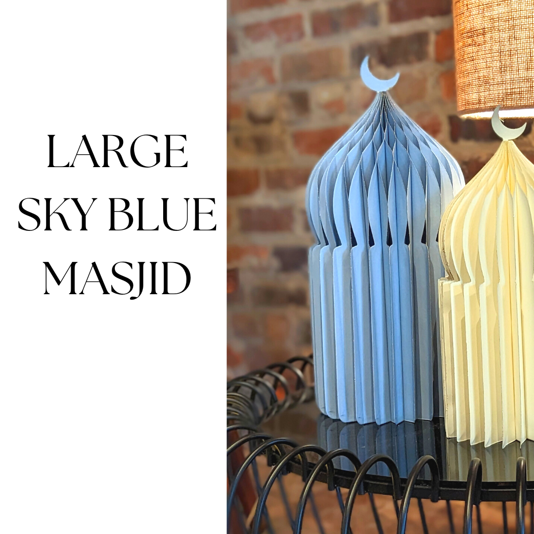 Sky Blue Radial Masjid