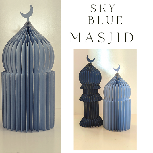 Sky Blue Radial Masjid